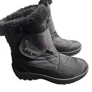 PAJAR Canada Moscou 2 Women's Nylon Waterproof Snow Boots Sz 7-7.5